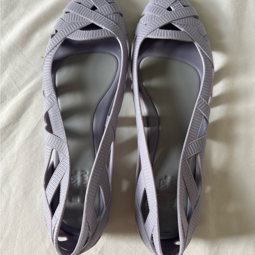 Melissa + Jason Wu flat ballet sandals